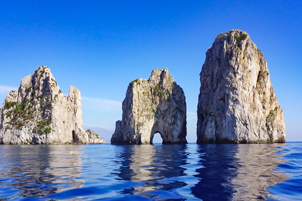Capri & Anacapri: Small Group Boat Tour from Naples