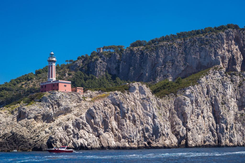 Capri: Boat Tour + Limoncello Tasting + Roundtrip from Vico Equense