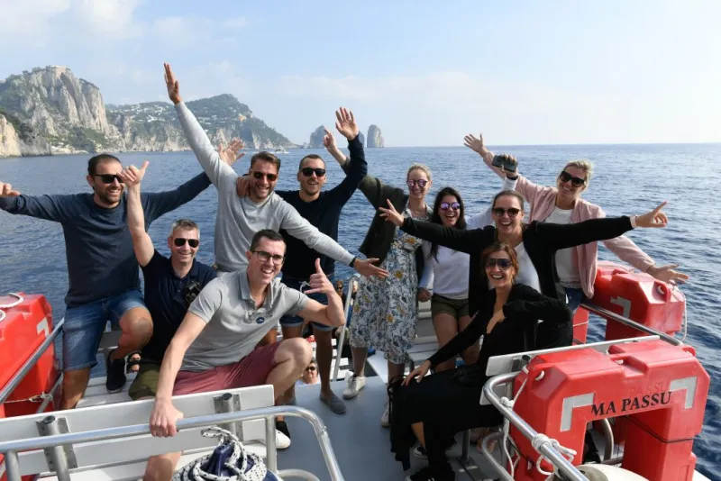 Capri: Boat Tour from Sorrento + Limoncello Tasting