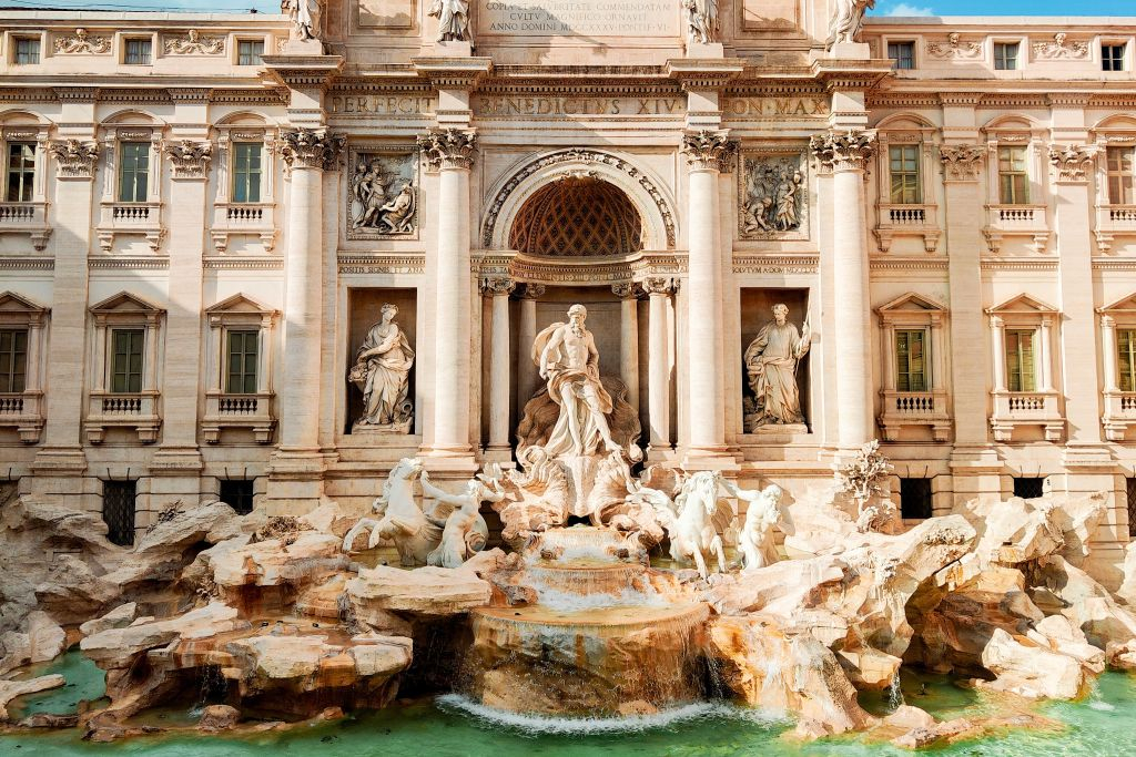 Roma: Tour panoramico in autobus + andata e ritorno da Civitavecchia