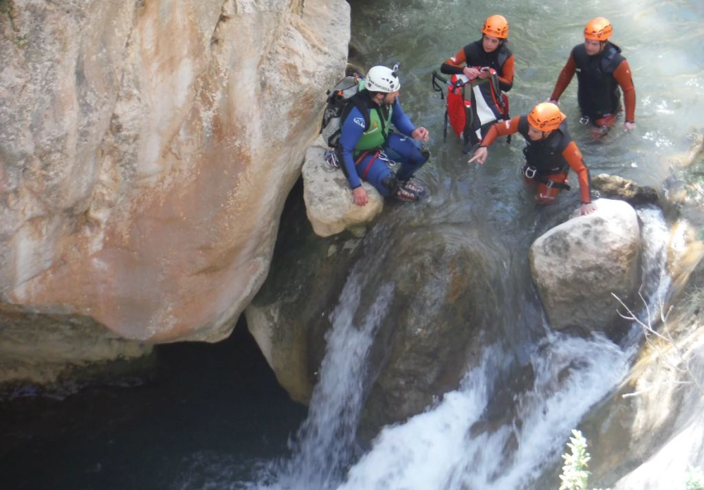 Activités d'aventure à Teruel - Canyoning aquatique à Villarluengo