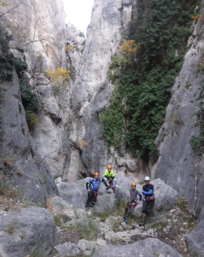 Activités d'aventure à Teruel - Canyoning sec à Manzanera