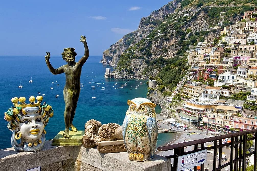 Positano, Sorrento, Amalfi & Ravello: Day Trip by Minivan from Naples