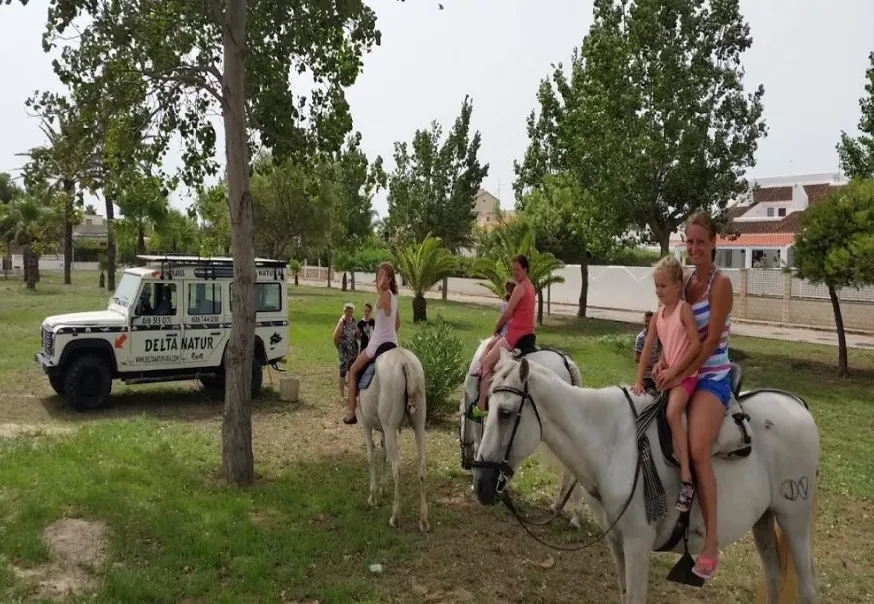 Paseo a Caballo por el Parque Natural del Delta del Ebro 