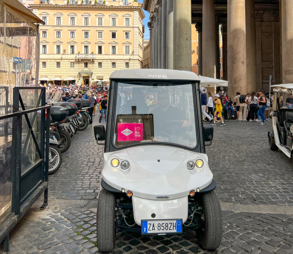 Rome: Small-Group Golf Cart Guided Tour