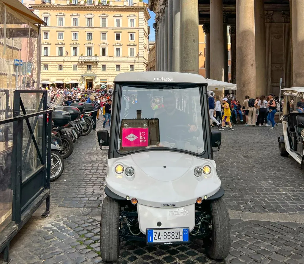 Rome: Small-Group Golf Cart Guided Tour