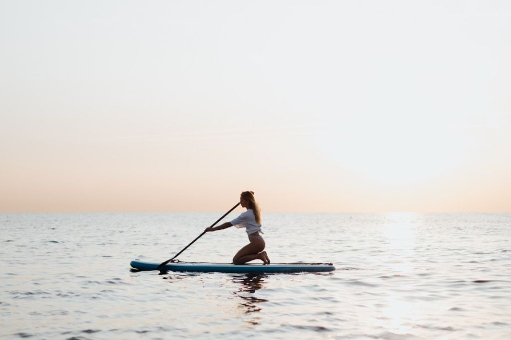 Barcelona: Paddle Surf ao pôr do sol