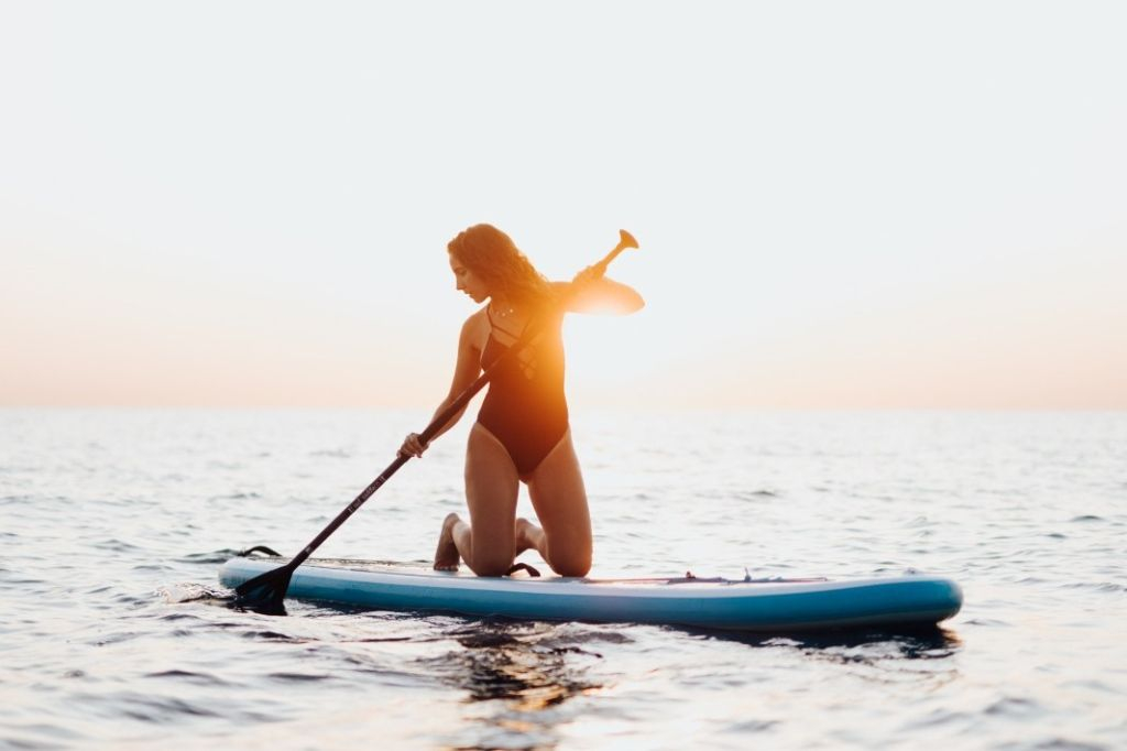 Barcelona: Paddle Surf ao pôr do sol