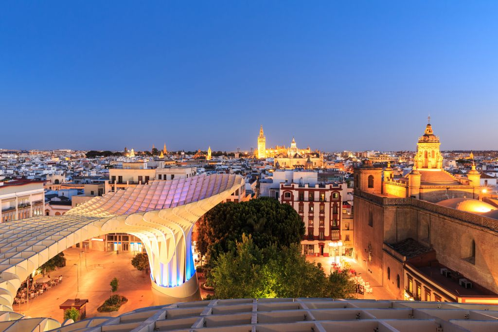Séville : visite à pied de la ville + aller-retour en train depuis Madrid