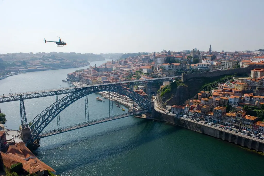 Porto: Walking Tour, Helicopter Ride, and River Cruise