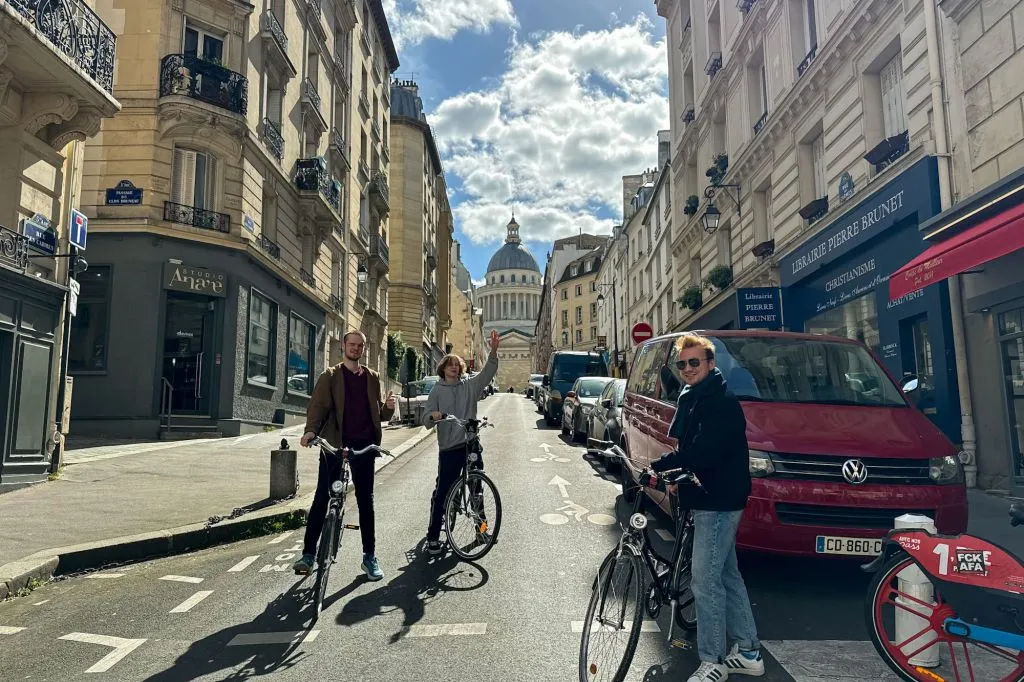City's Must-See Highlights on a Small Group Bike/E-Bike Tour with a Local Guide