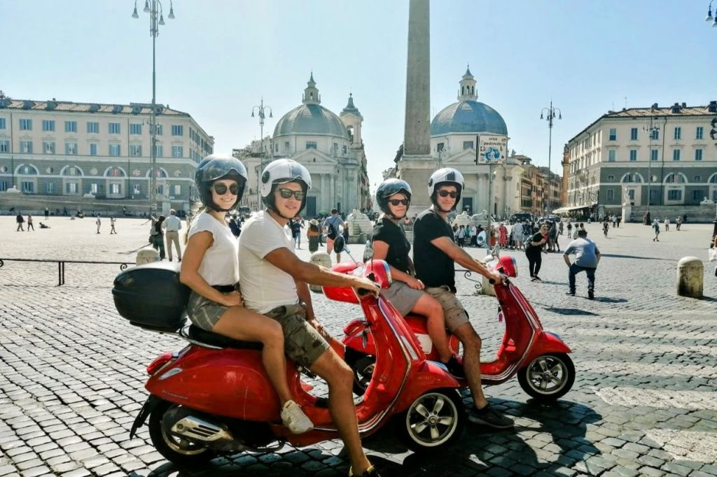 Vespa Tour of Rome