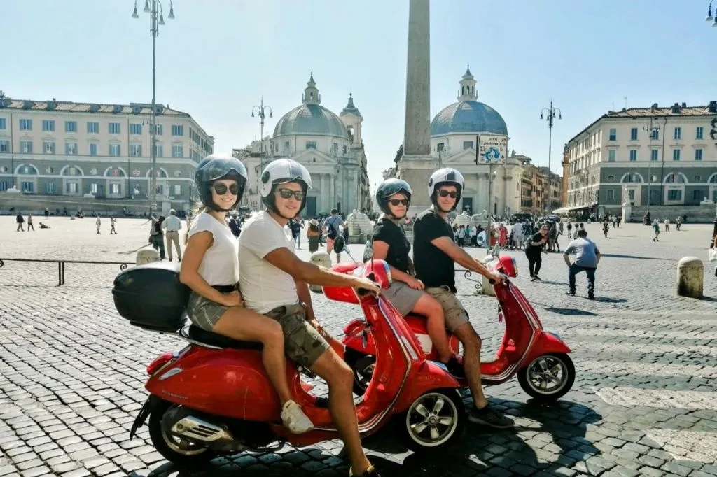 Vespa Tour of Rome