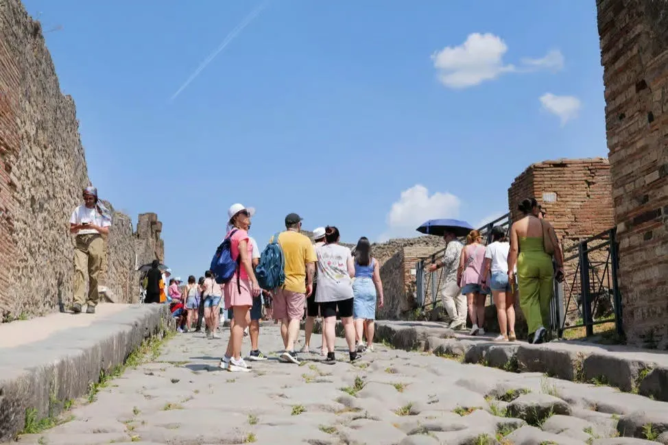 Pompeii: Entry Ticket with Audio Guide + Roundtrip from Salerno by Train