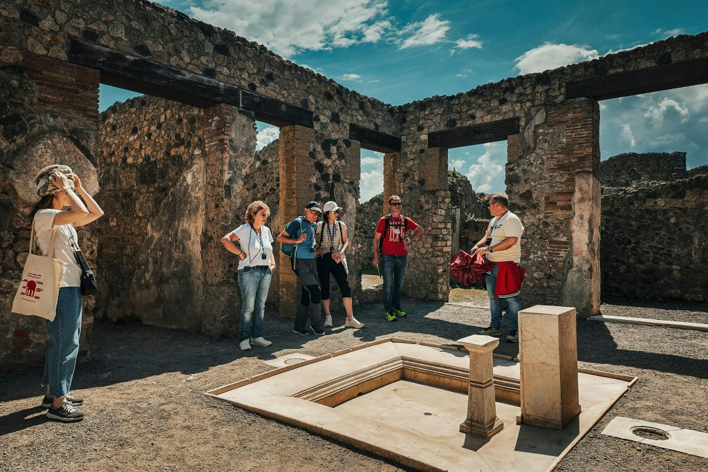 Pompeya: Entrada con Audioguía + Viaje de ida y vuelta en tren desde Salerno
