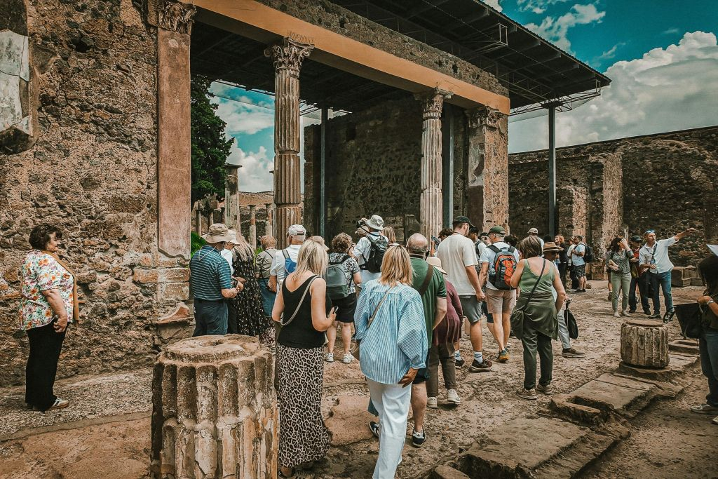 Pompeya: Entrada con Audioguía + Viaje de ida y vuelta en tren desde Salerno