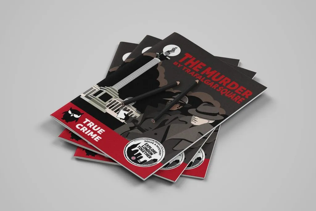 "The Murder at Trafalgar Square: Interactive Mystery Hunt in London"