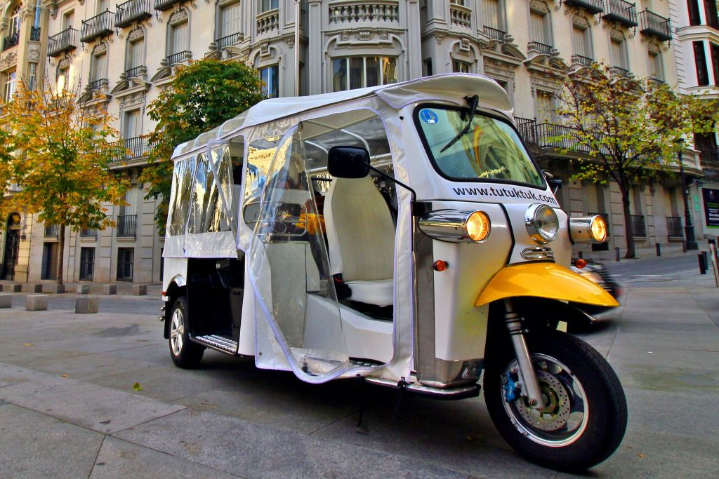 Madrid: tour della città in tuk tuk
