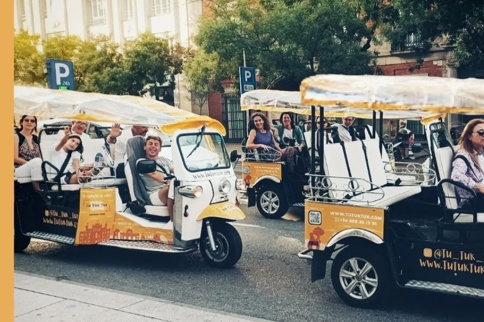 Madrid: Tuk Tuk City Tour