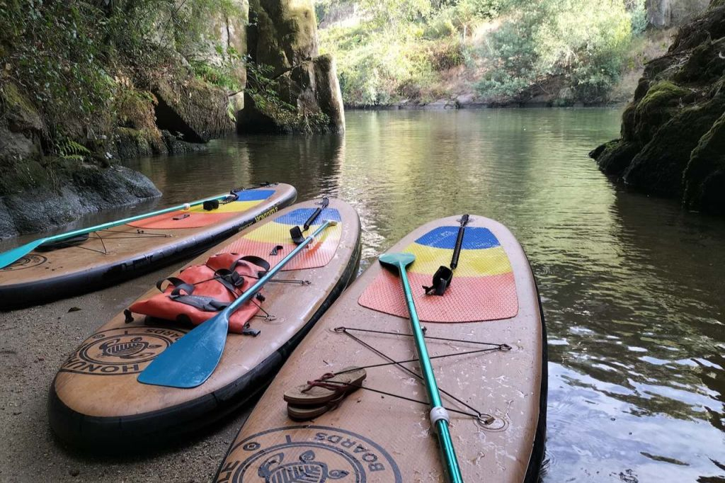 Standup Paddle Paiva River Tour from Porto with Transfer