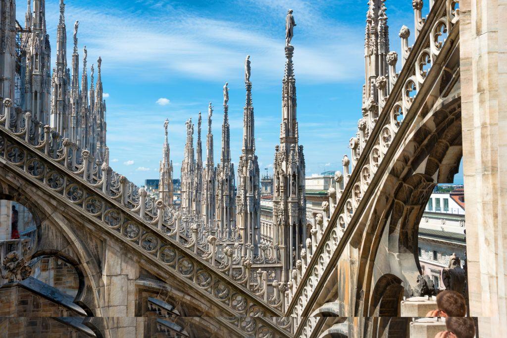 Terrazze del Duomo di Milano: Ingresso serale