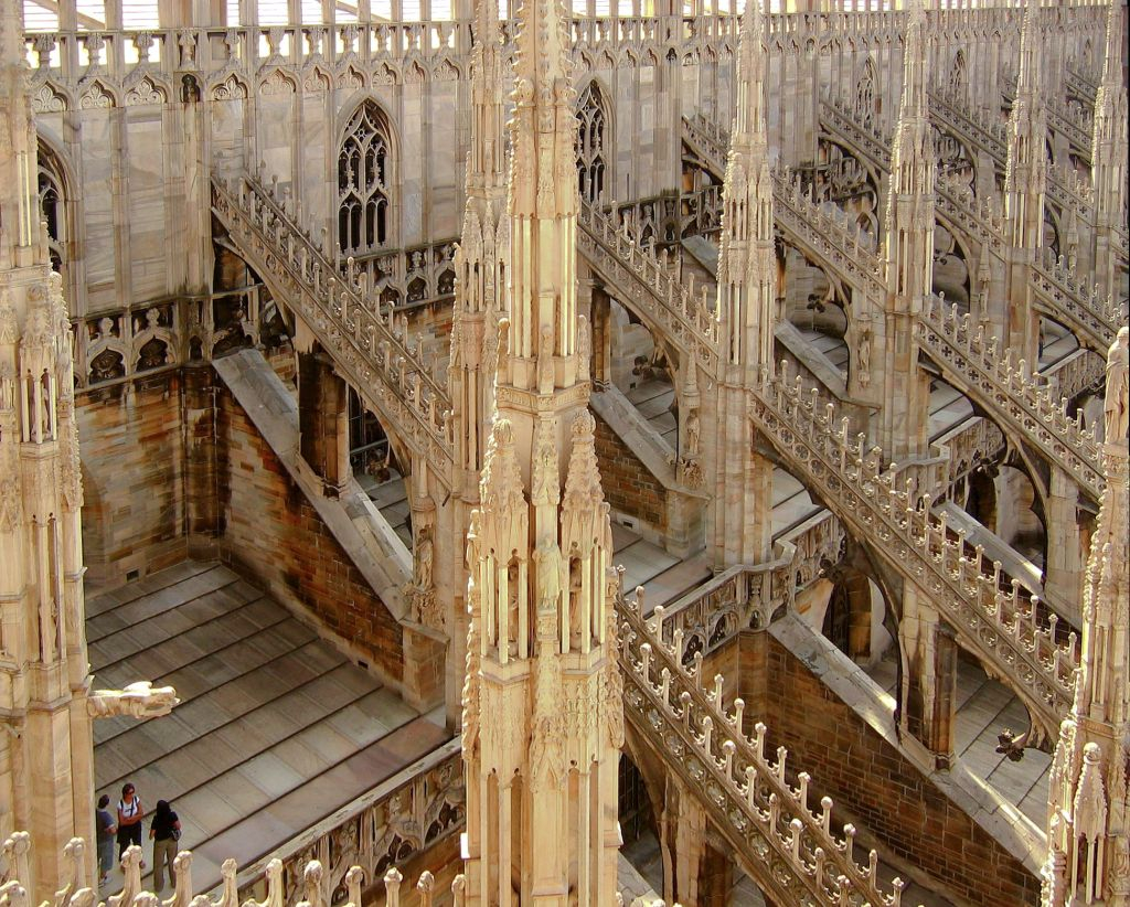 Terrazze del Duomo di Milano: Ingresso serale