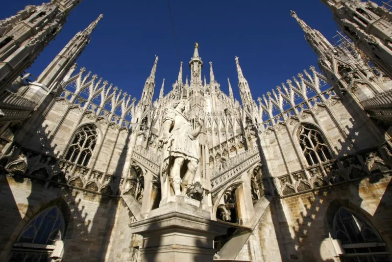 Terrazze del Duomo di Milano: Ingresso serale
