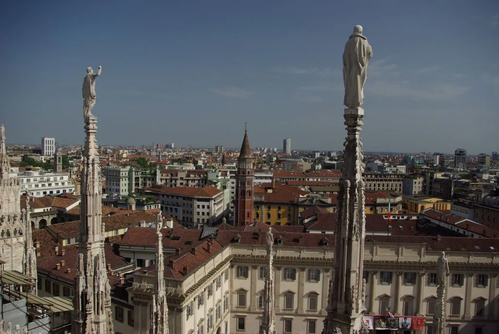 Terrazze del Duomo di Milano: Ingresso serale