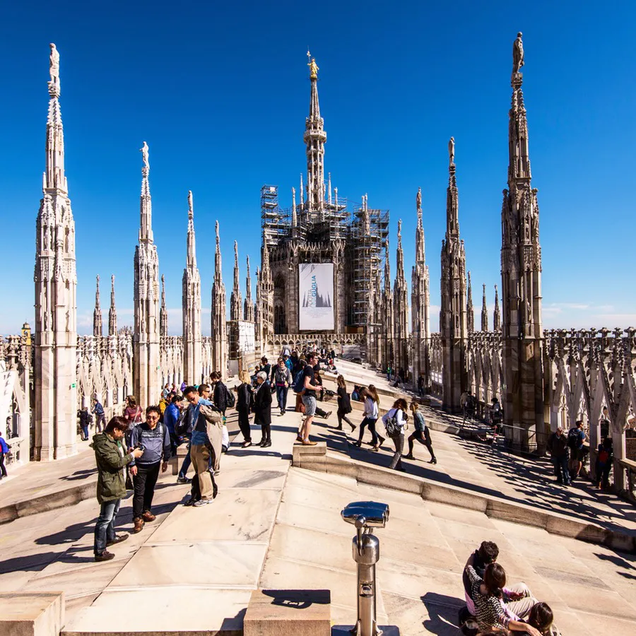 Terrazze del Duomo di Milano: Ingresso serale