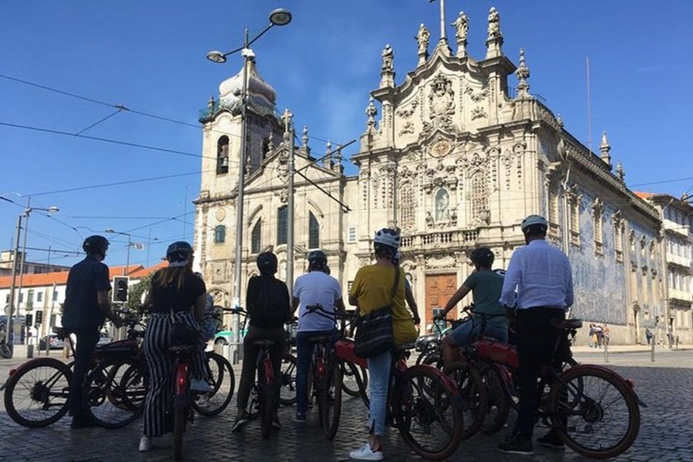 Tour guidato di 3 ore di Porto in bicicletta elettrica
