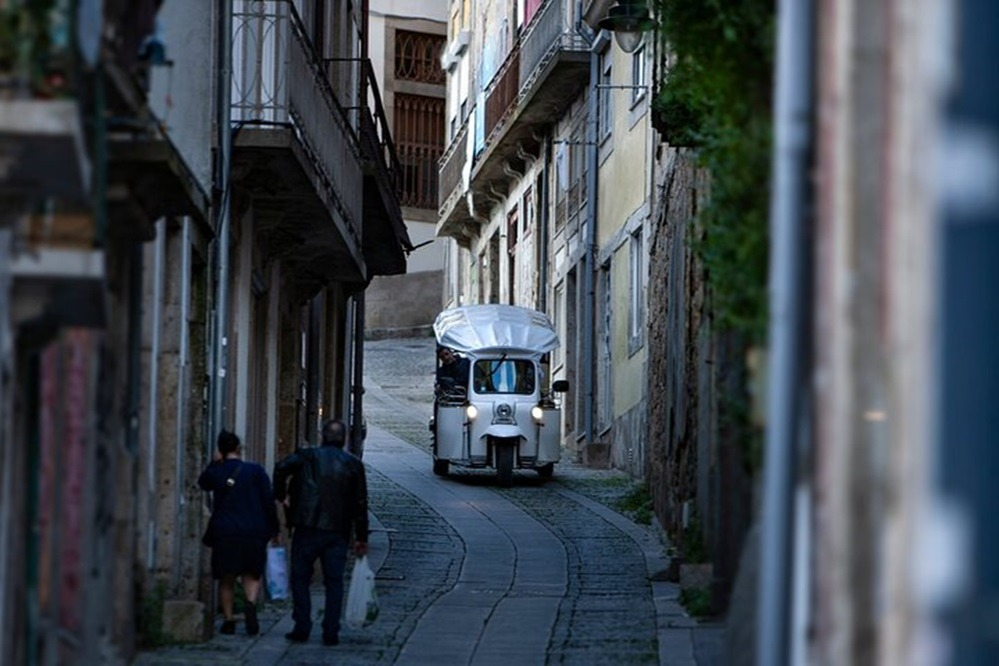 Porto : Visite touristique privée en tuk tuk électrique