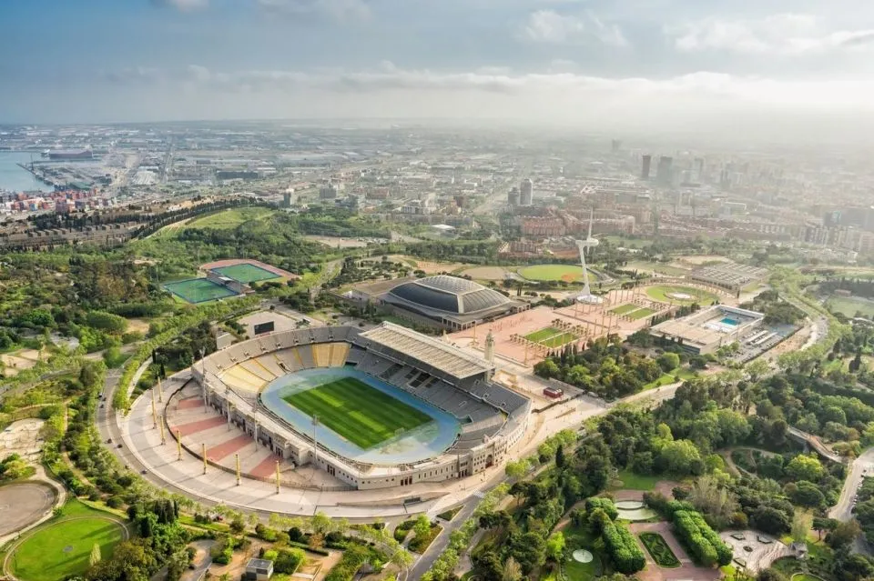 FC Barcelona matches at Olympic Stadium of Montjuïc