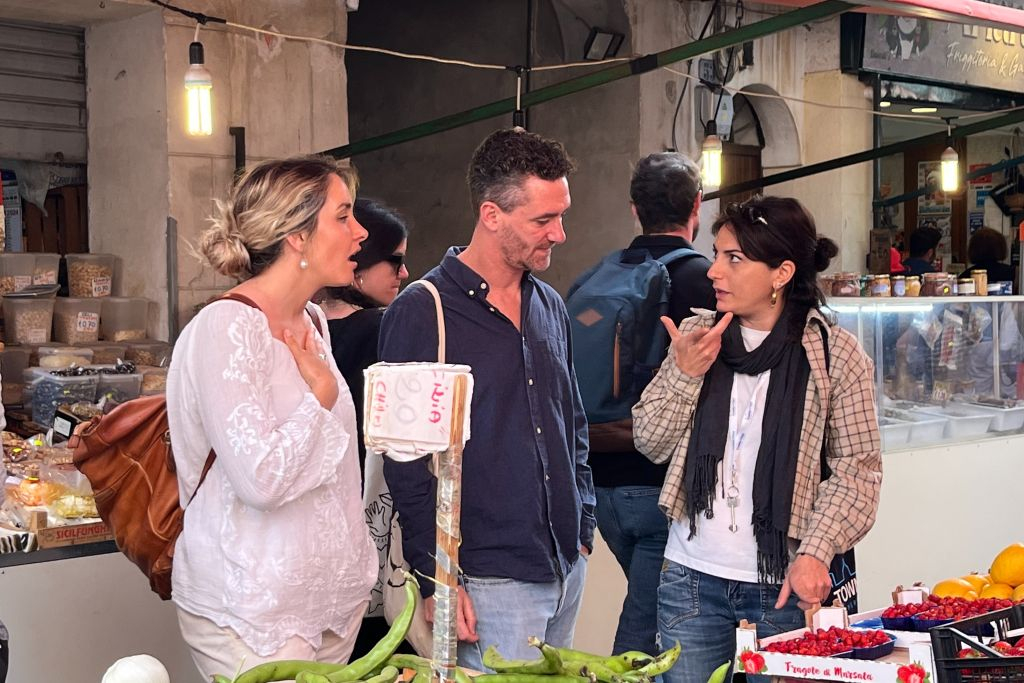 Palermo: Visita gastronómica y clase de cocina para hacer pizza