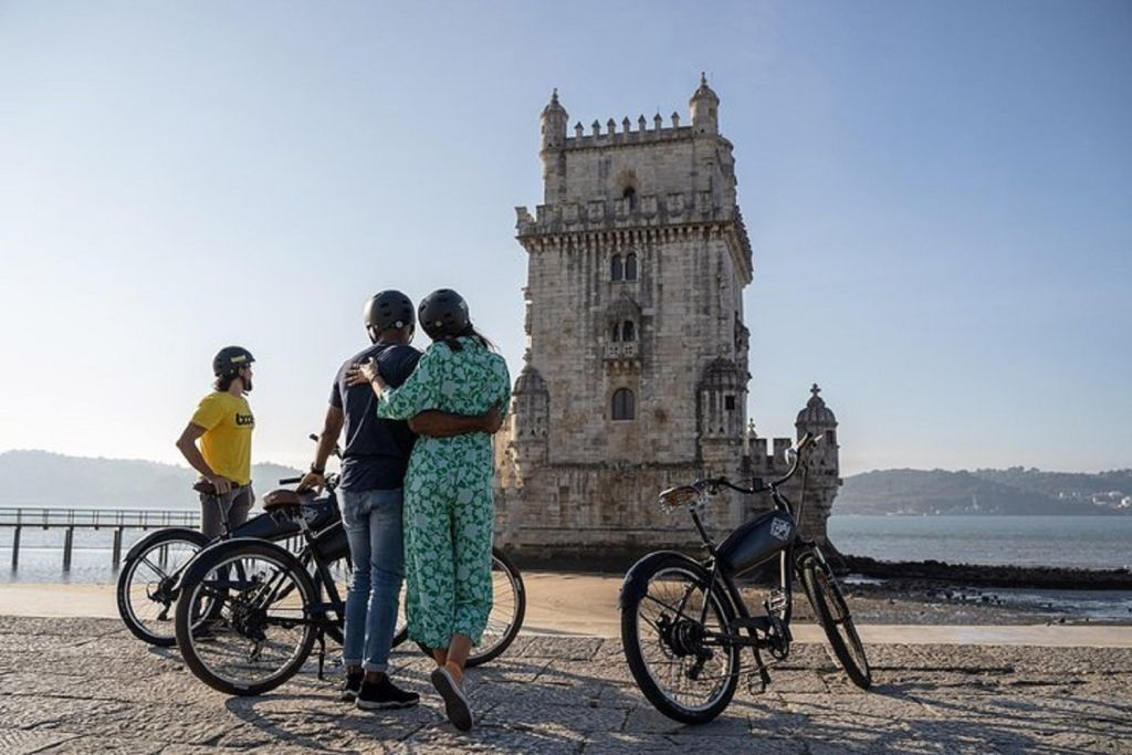 Lisbona: tour guidato in bicicletta elettrica di Belém