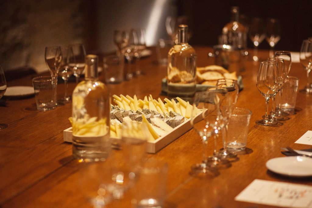 Wine and Cheese Lunch