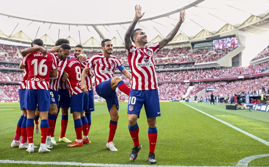 Match pour l'Atlético de Madrid au stade Cívitas Metropolitano