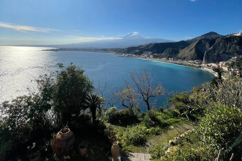 Giardini Naxos, Taormina e Castelmola: Tour guidato + trasferimenti da Catania