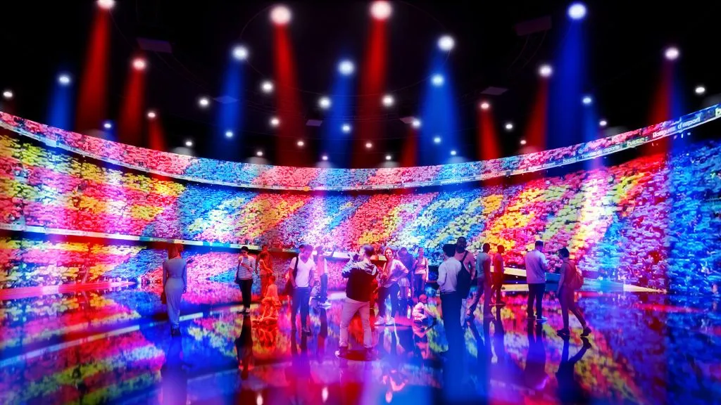 Hop-on Hop-off Bus + FC Barcelona Immersive Tour & Museum
