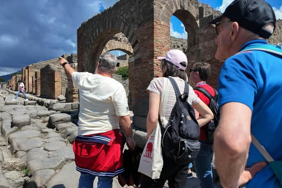 Pompeii & Mt. Vesuvius: Guided Tour + Lunch + Roundtrip Transfer