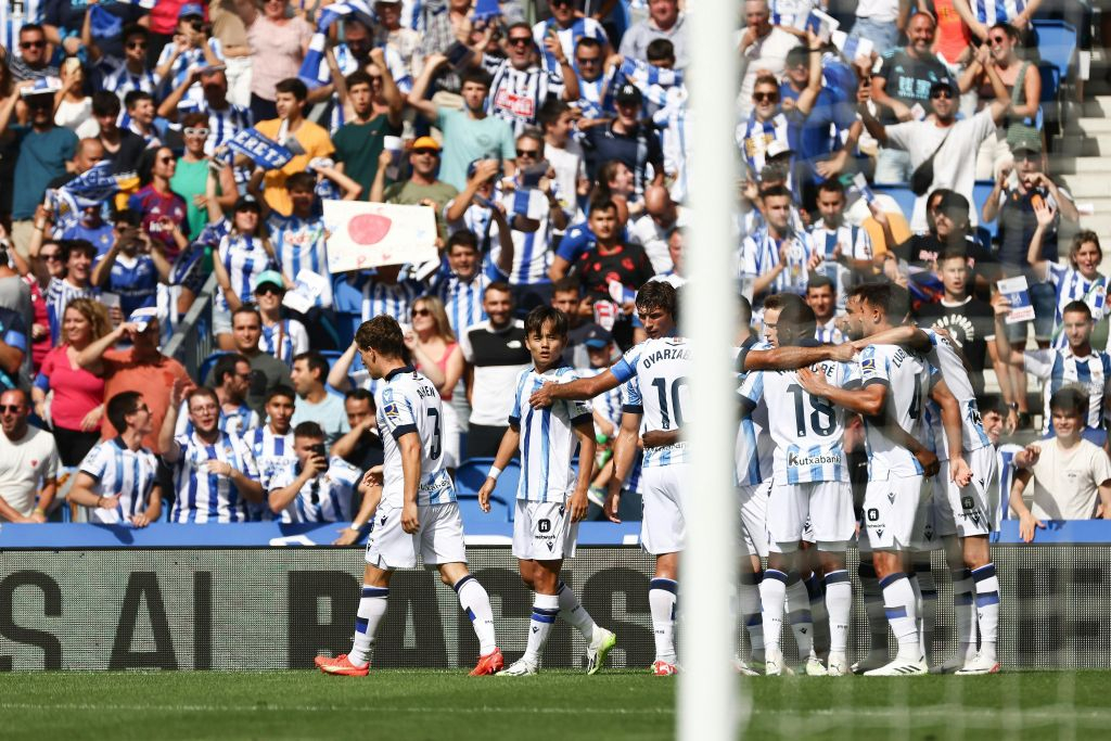 Estadio de Anoeta: Partido de fútbol de la Real Sociedad