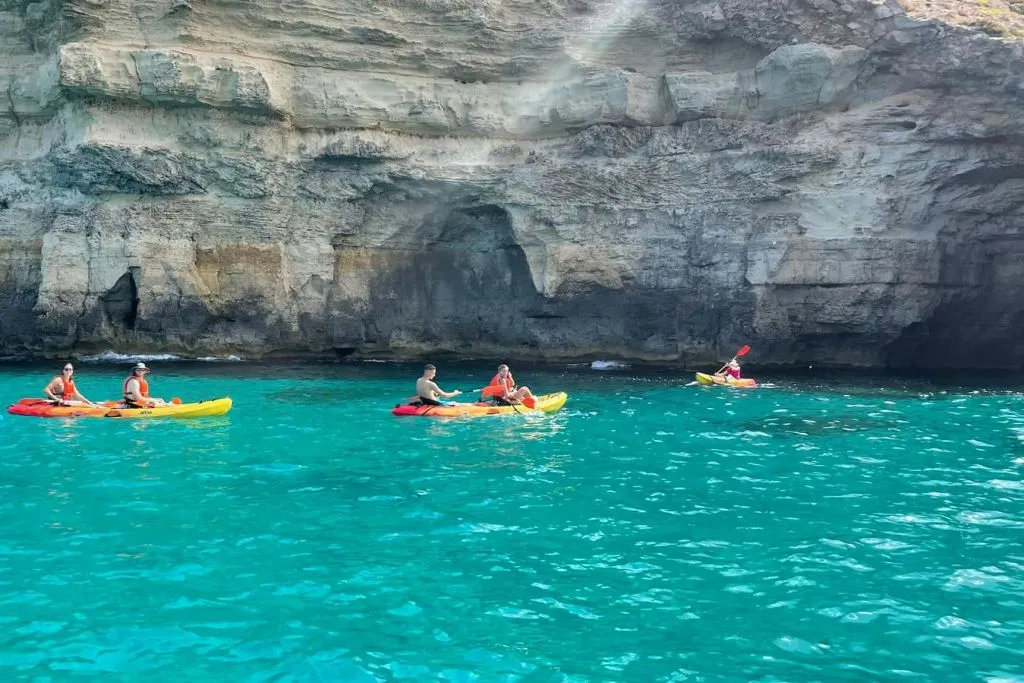 Mallorca: Excursión en Kayak por las Cuevas Marinas