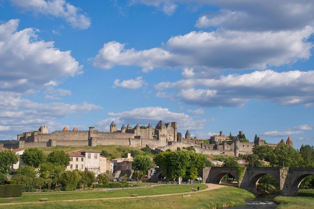 Carcassonne : Excursion en autocar + Château Comtal
