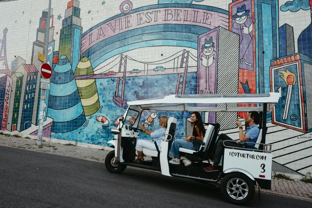 Tuk Tuk Tour in Lisbon