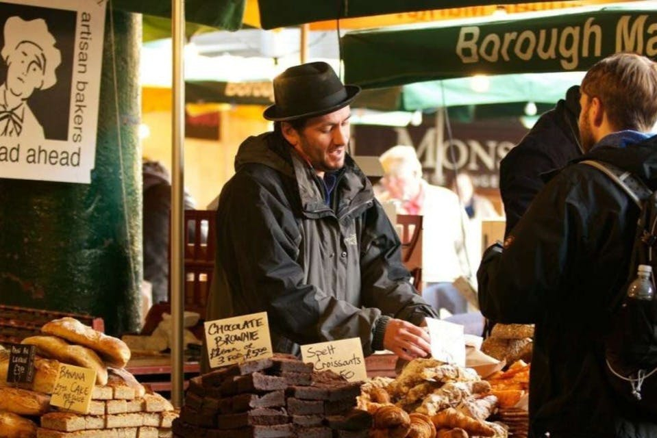 Londra: Tour guidato a piedi + degustazione di cibo