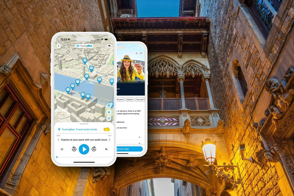 Barcelona Gothic Quarter: Audio Guide App by TouringBee