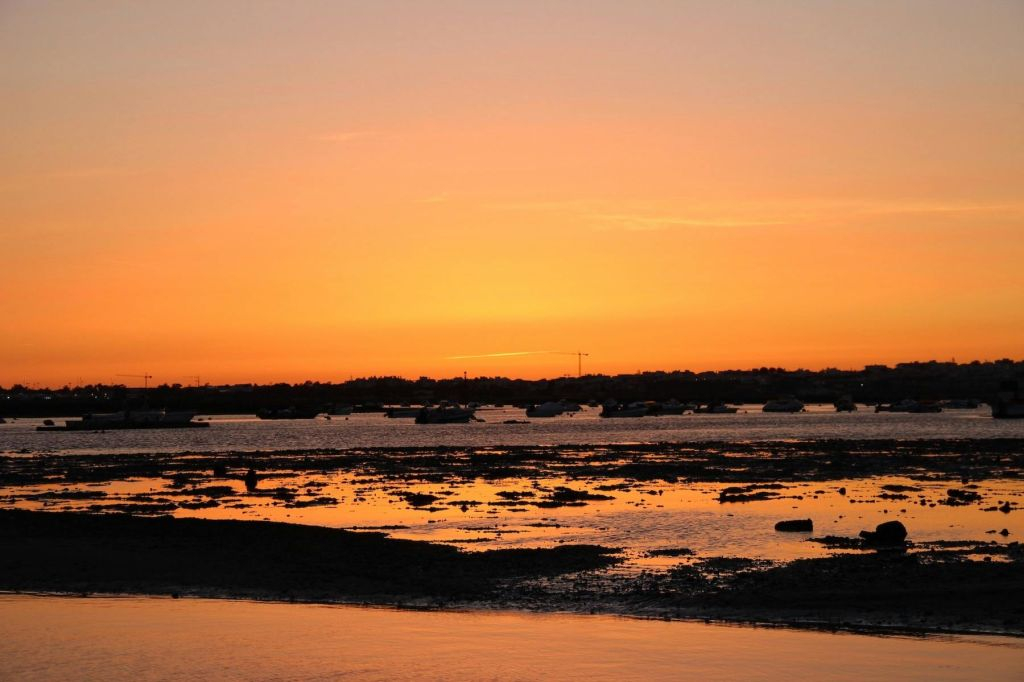 Ria Farmosa: Guided Sunset Boat Tour
