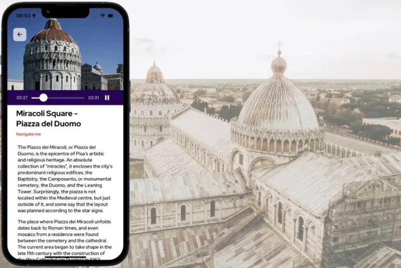 Tour audio autoguidato di Pisa