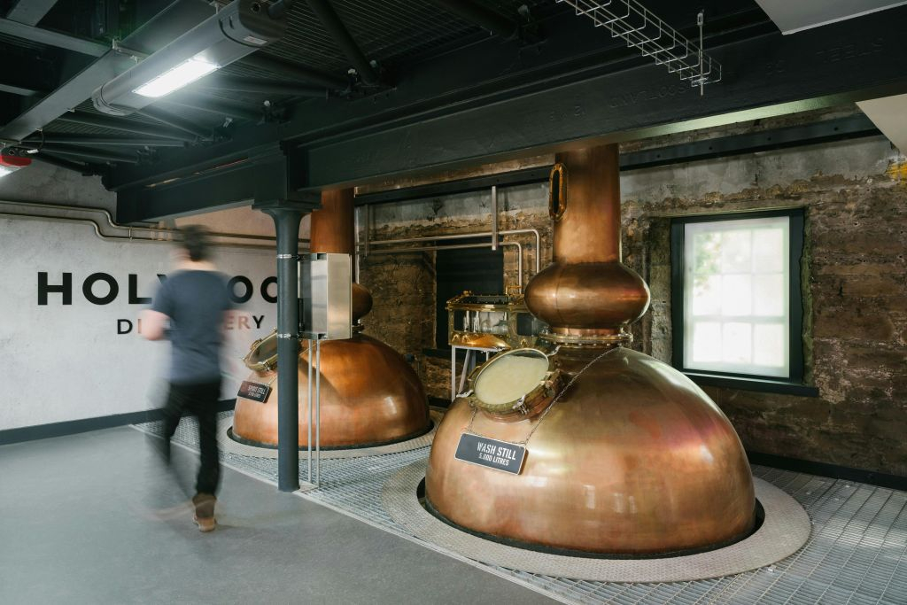 Destilería Holyrood: Visita guiada con cata de whisky y ginebra + Bebida de Bienvenida