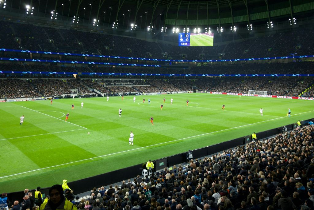 Londra: Partita di calcio del Tottenham Hotspur FC