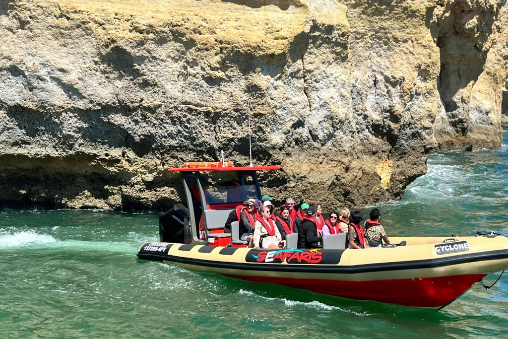 From Lagos: Tour of Benagil Sea Caves with a Local Guide